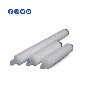 PP, PES, PTFE, Nylon Pleated Cartridge Filter 10”, 20”, 30”