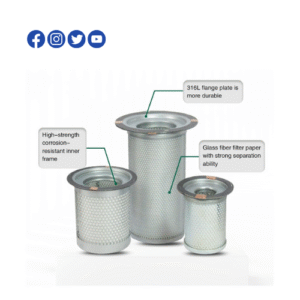 Customized Oil Separator Filter 290*355*400